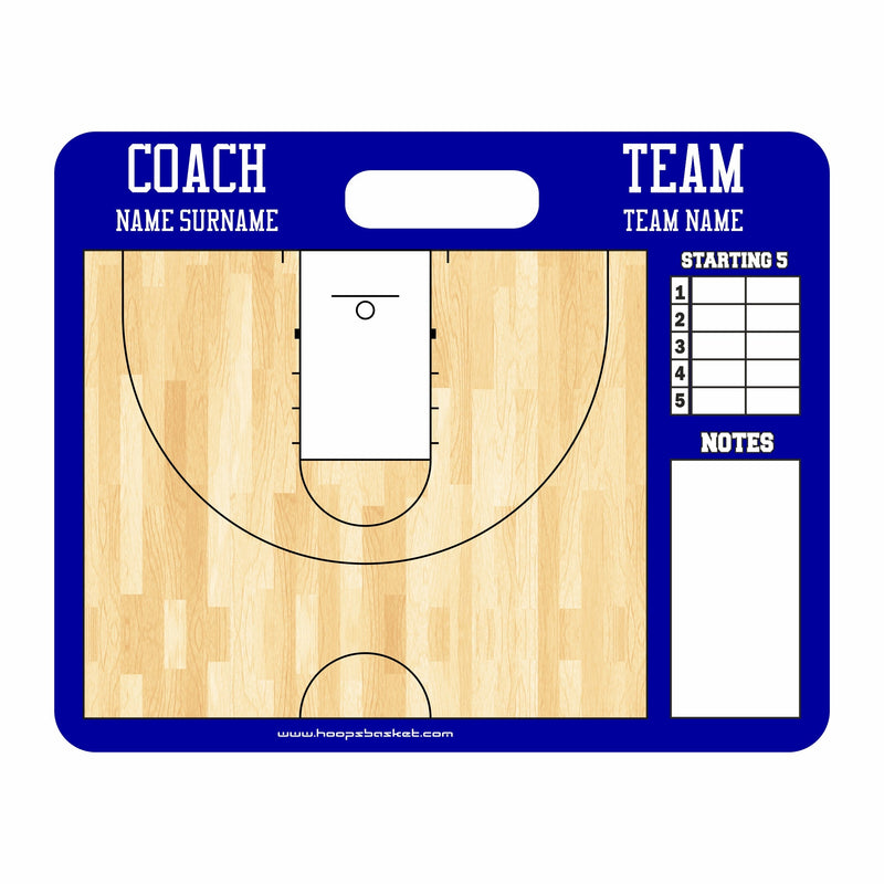 Load image into Gallery viewer, Custom Men's NCAA Basketball Coaching Board 15.7 x 12.6 in (Magnetic)

