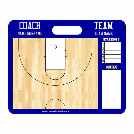 Custom Men's NCAA Basketball Coaching Board 15.7 x 12.6 in (Magnetic)