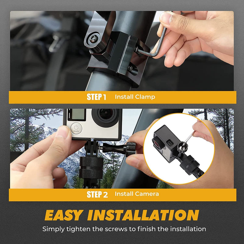 Load image into Gallery viewer, UTV Pro-Fit Camera Mount for Polaris Ranger / General, Defender /Maverick Trail
