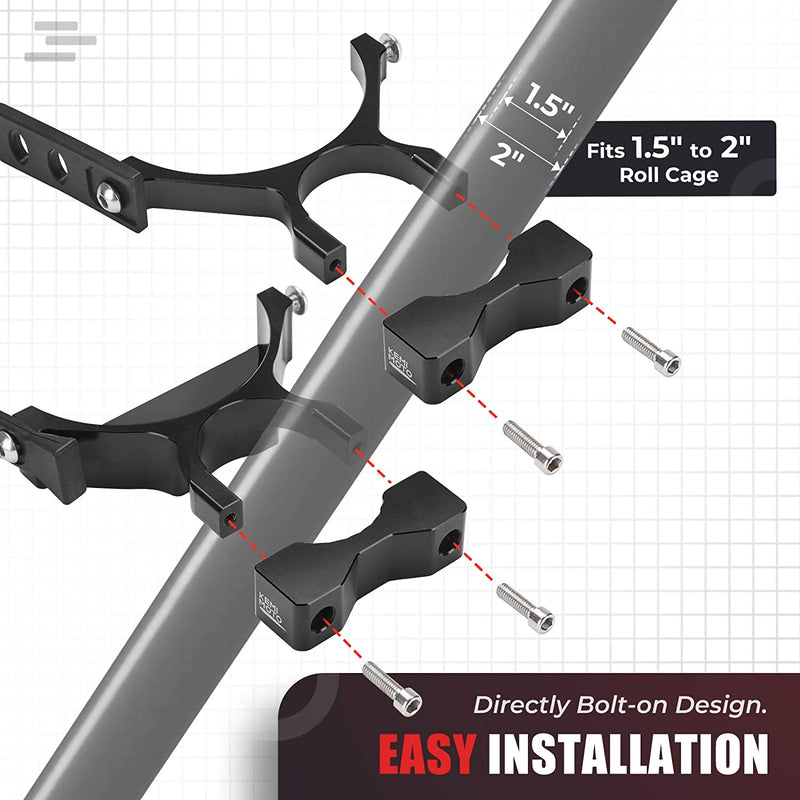 Load image into Gallery viewer, UTV Fire Extinguisher Holder Fit Polaris RZR, Can Am X3, Kawasaki Teryx
