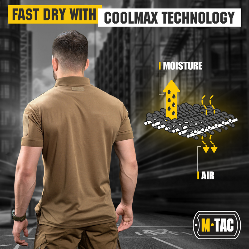 Load image into Gallery viewer, M-Tac Polo Elite Tactical Coolmax

