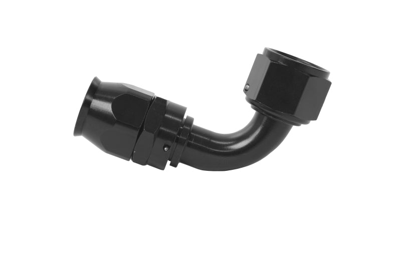 Load image into Gallery viewer, Aeromotive PTFE Hose End - AN-12 - 90 Deg - Black Anodized 15361
