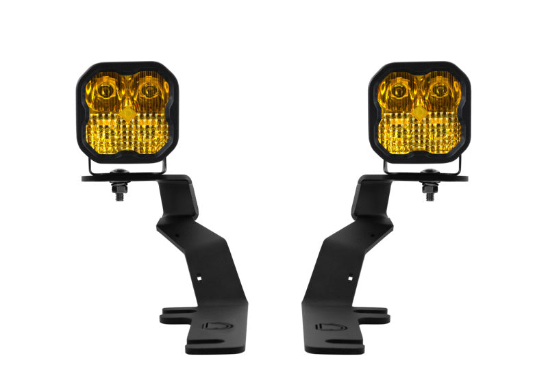 Load image into Gallery viewer, Diode Dynamics 15-20 Ford F-150/Raptor Sport SS3 LED Ditch Light Kit - Yellow Combo
