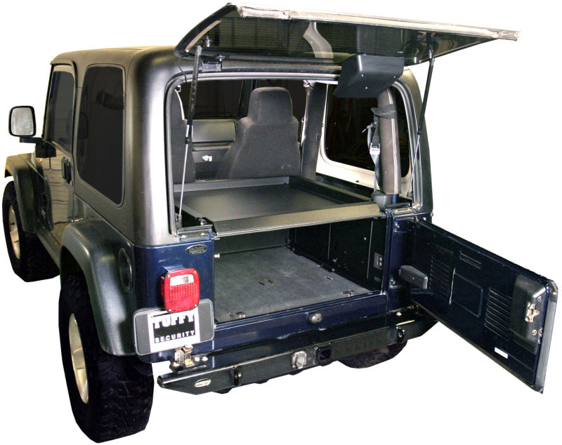 Load image into Gallery viewer, Tuffy Tj Lj &amp; Yj Security Deck Enclosure- 01 Blk
