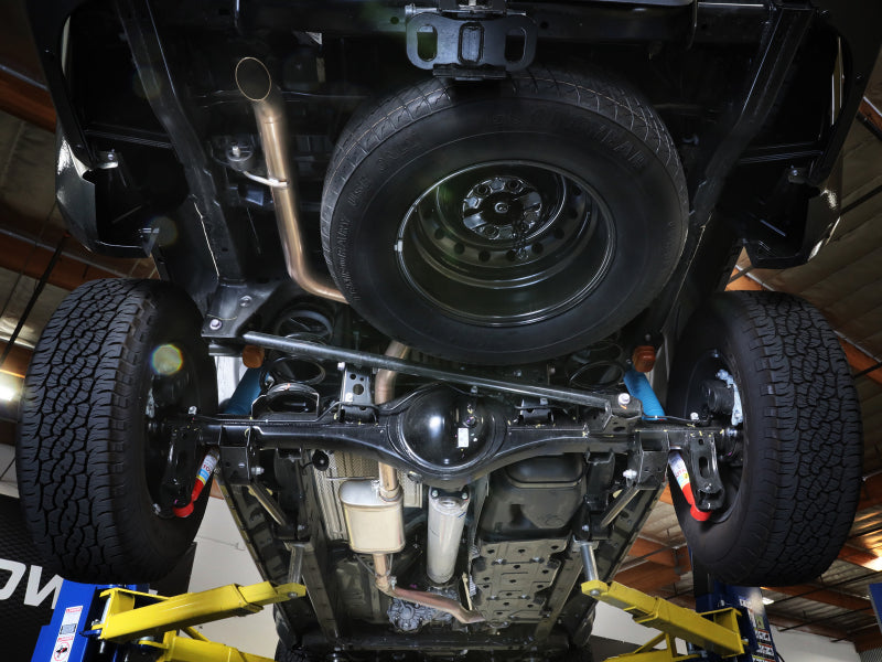 Load image into Gallery viewer, aFe 2024 Toyota Tacoma L4 2.4L MACH Force-Xp Hi-Tuck 2.5in 304 SS Steel Cat-Back Exhaust
