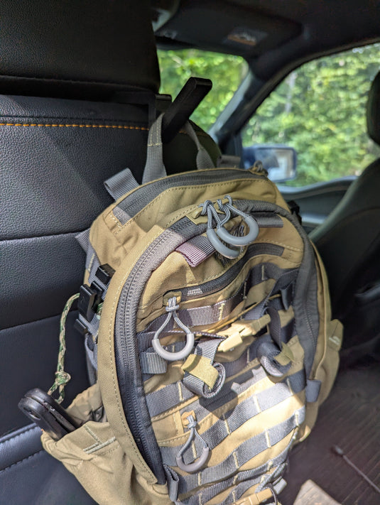 Headrest Post Bow/Gear Hanger
