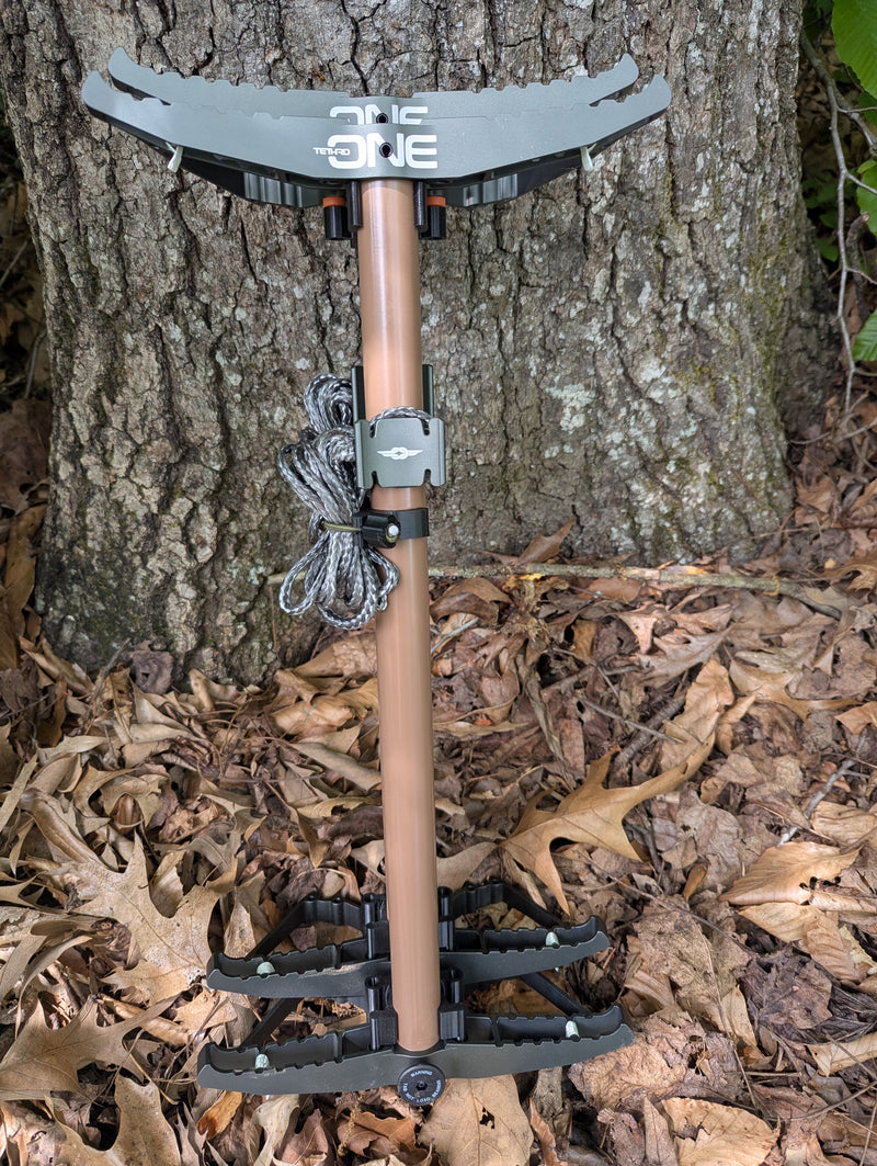 Load image into Gallery viewer, Tethrd One Stick Wranglers - Climbing Stick Stacking System
