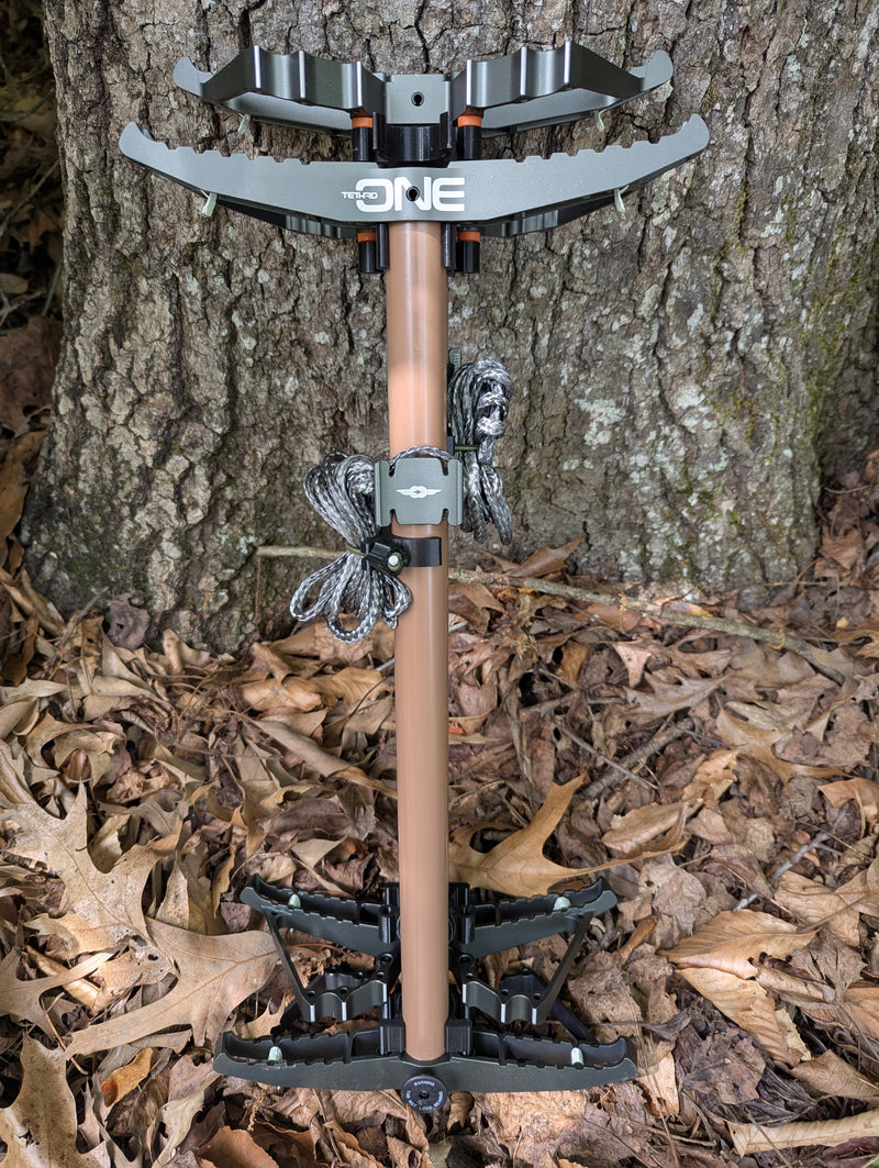 Load image into Gallery viewer, Tethrd One Stick Wranglers - Climbing Stick Stacking System
