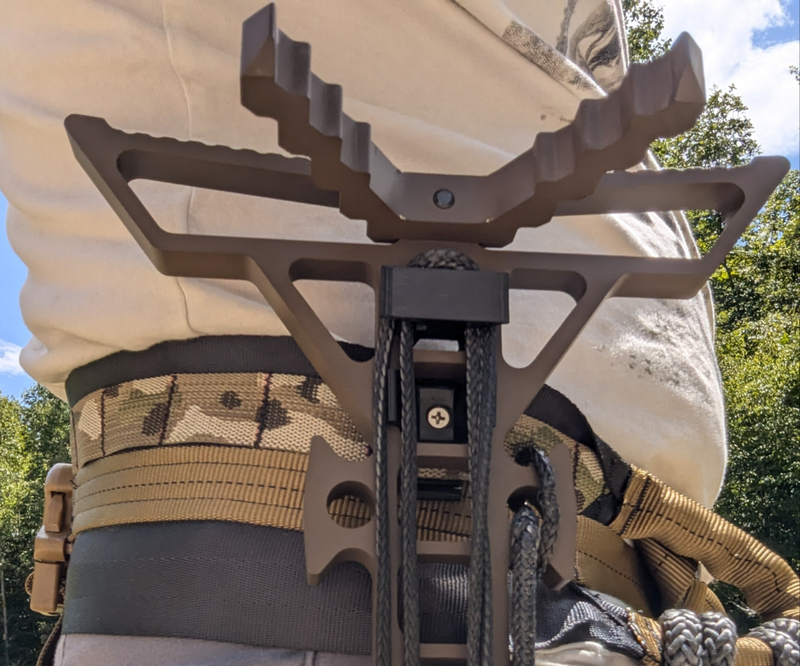 Load image into Gallery viewer, Trophyline Hyperlite Stick Caddy for Saddle Hunting
