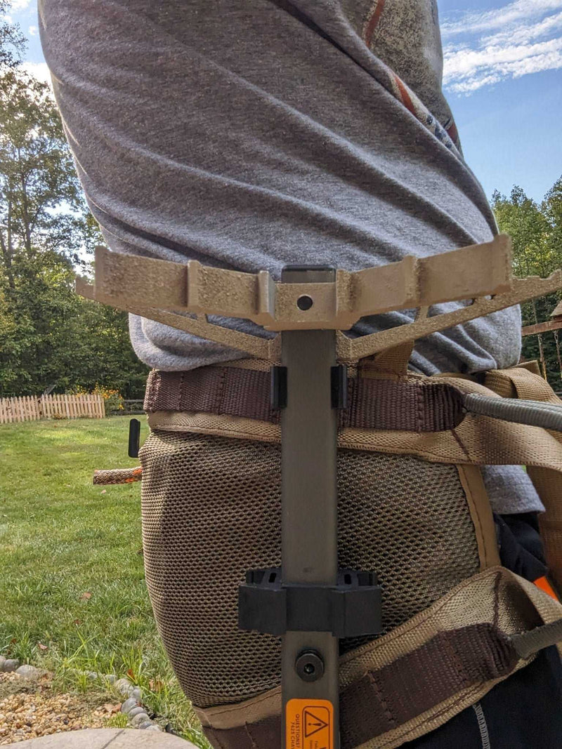 Load image into Gallery viewer, Climbing Stick Caddy for 1" Square Tubing for Saddle Hunting
