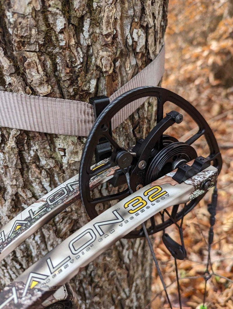 Load image into Gallery viewer, Split Limb Bow Hanger - Gear Strap for Saddle Hunting
