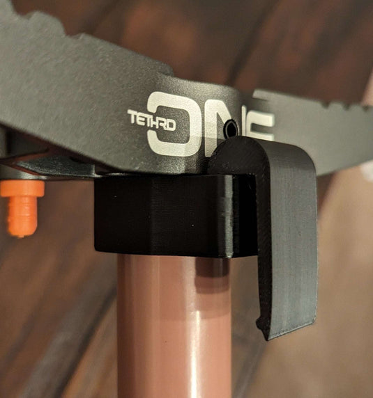 Tethrd One Stick Caddy for Saddle Hunting