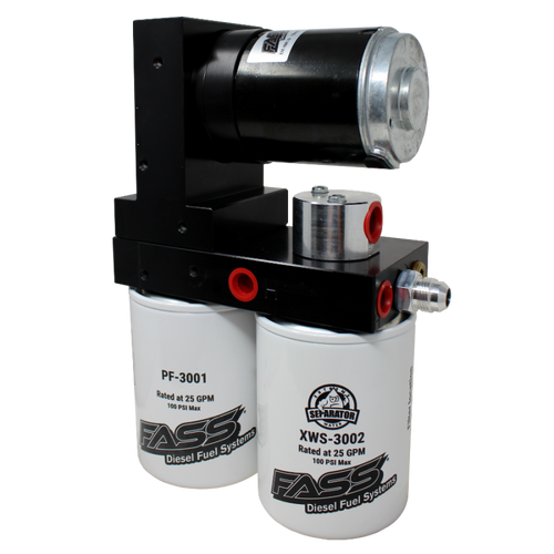 FASS 89-93 Dodge 2500/3500 Cummins 165gph Titanium Series Fuel Air Separation System TS D02 165G