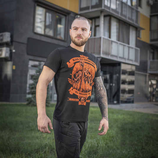 M-Tac T-shirt Black Sea Expedition
