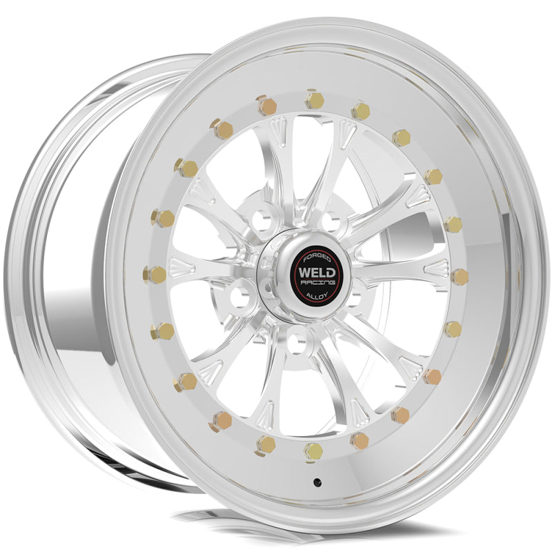 Load image into Gallery viewer, Weld Vitesse 15x14 / 5x4.5 BP / 6.5in. BS Polished Wheel - Non-Beadlock
