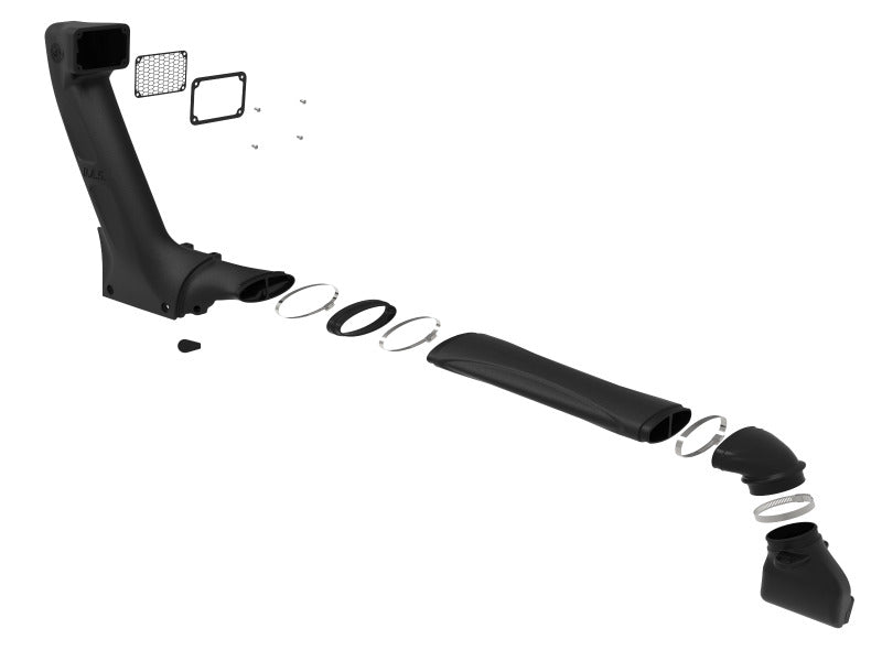 Load image into Gallery viewer, aFe 18-25 Jeep Wrangler / Gladiator L4/V6 Dynamic Air Scoop (D.A.S) Snorkel
