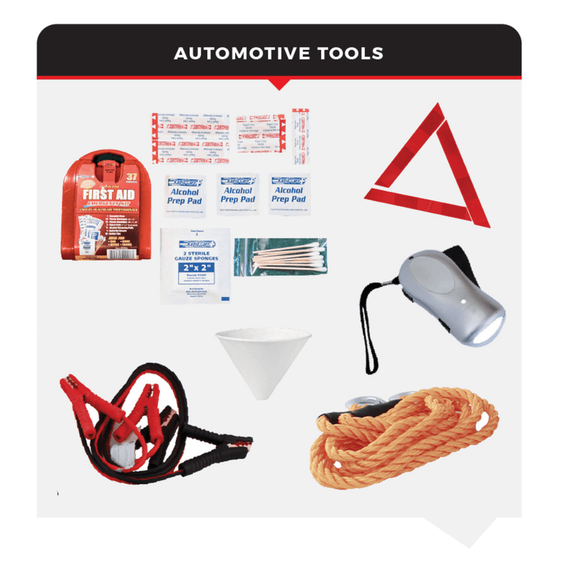 Load image into Gallery viewer, WSK Emergency Auto Kit – Roadside Essentials for Car &amp; Truck Safety
