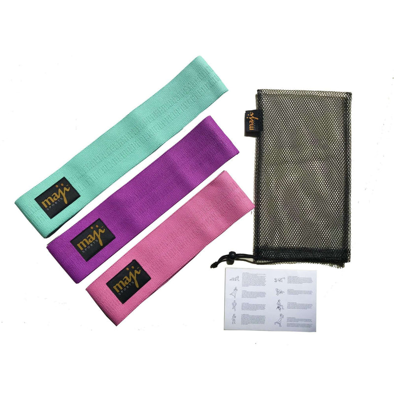 Load image into Gallery viewer, Pack Of Three Multi-Color Booty Bands - 3 Sizes 3 Weights
