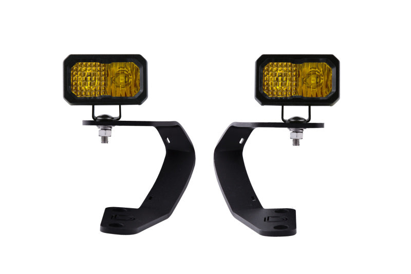 Load image into Gallery viewer, Diode Dynamics 10-21 Toyota 4Runner Stage Series 2in LED Ditch Light Kit - Yellow Pro Combo

