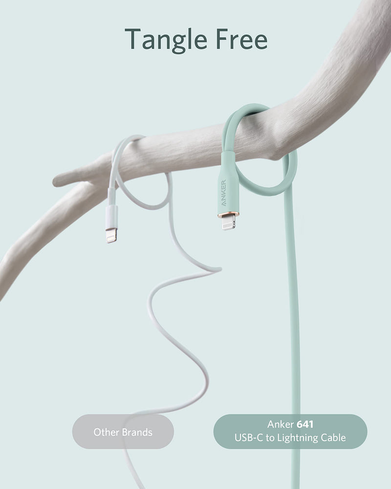 Load image into Gallery viewer, Anker <b>641</b> USB-C to Lightning Cable (Flow, Silicone)
