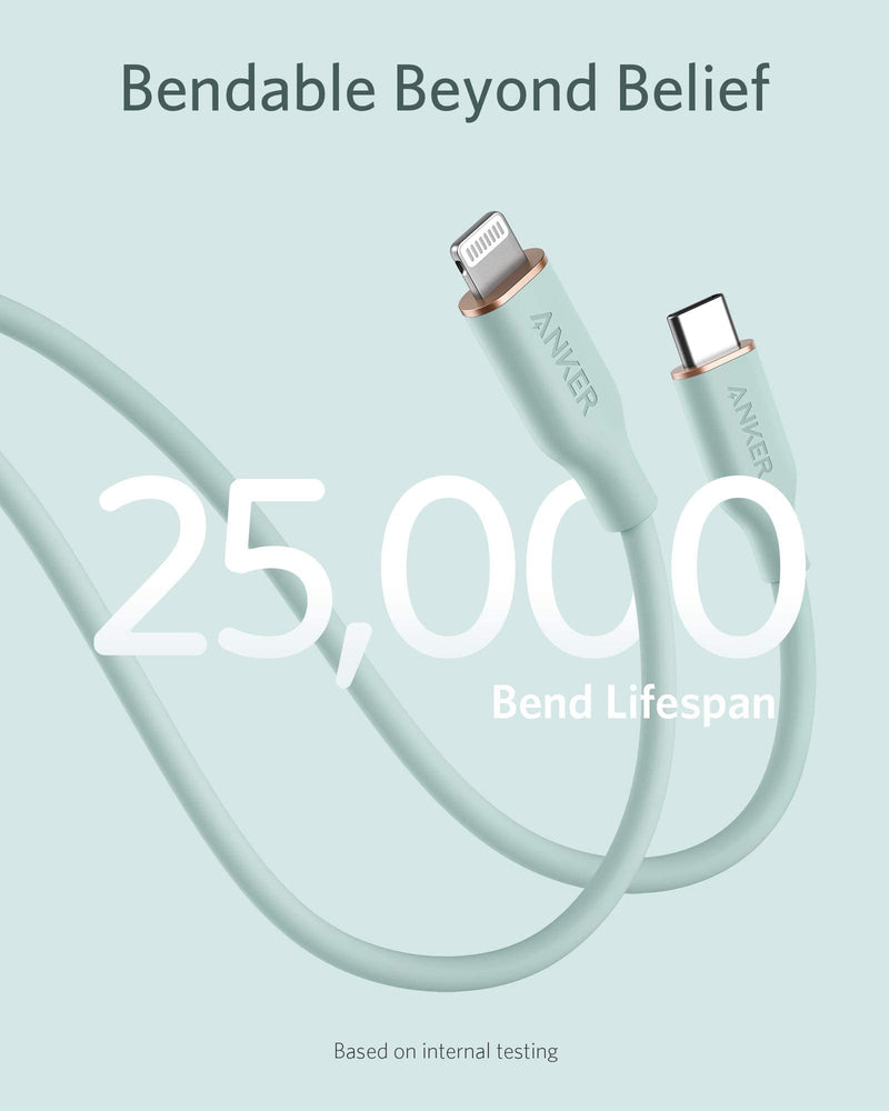 Load image into Gallery viewer, Anker <b>641</b> USB-C to Lightning Cable (Flow, Silicone)
