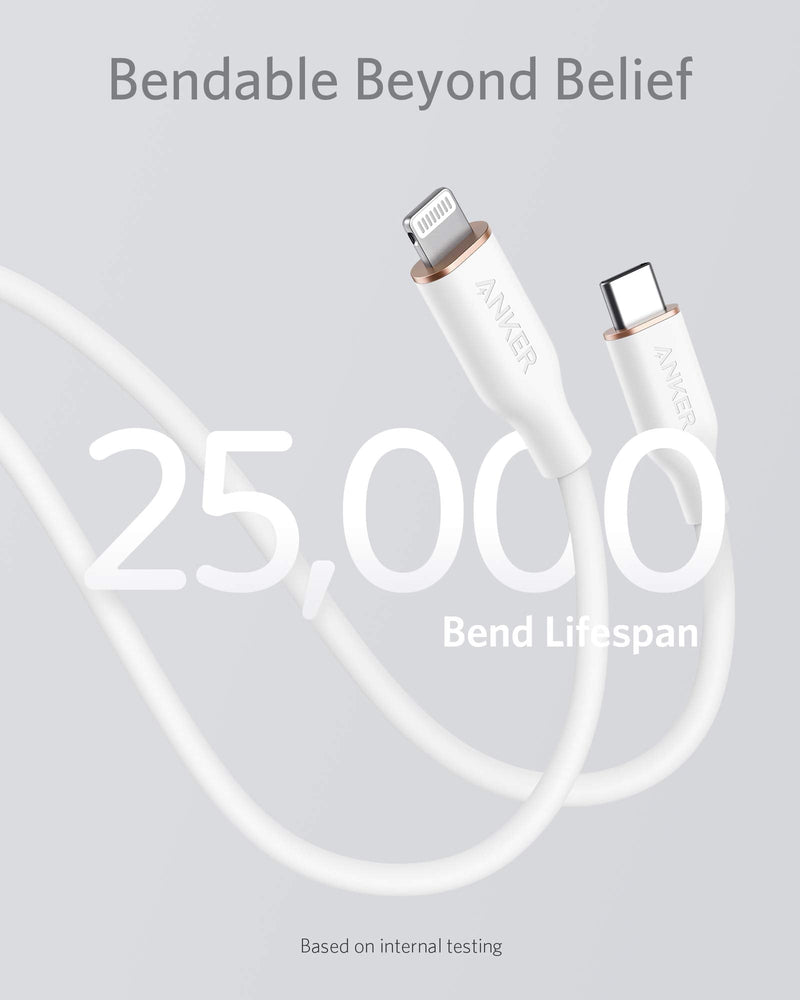 Load image into Gallery viewer, Anker <b>641</b> USB-C to Lightning Cable (Flow, Silicone)
