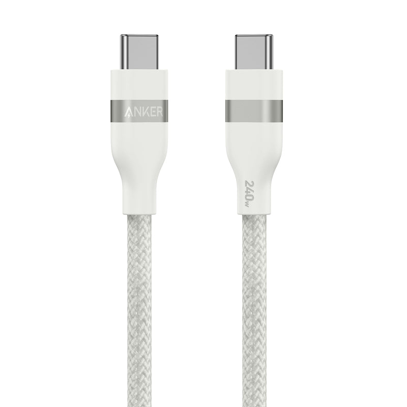 Load image into Gallery viewer, Anker USB-C to USB-C Cable (3 ft / 6 ft, 240W, Upcycled-Braided)
