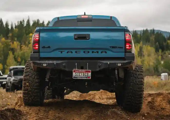 Load image into Gallery viewer, Hi-Lite Overland Toyota Tacoma Rear Bumper 3rd Gen (2016-2023)
