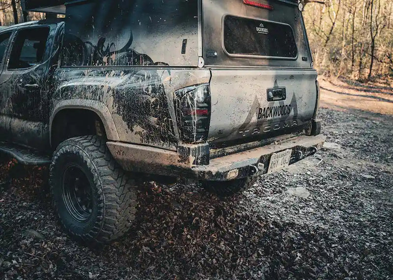 Load image into Gallery viewer, Hi-Lite Overland Toyota Tacoma Rear Bumper 3rd Gen (2016-2023)
