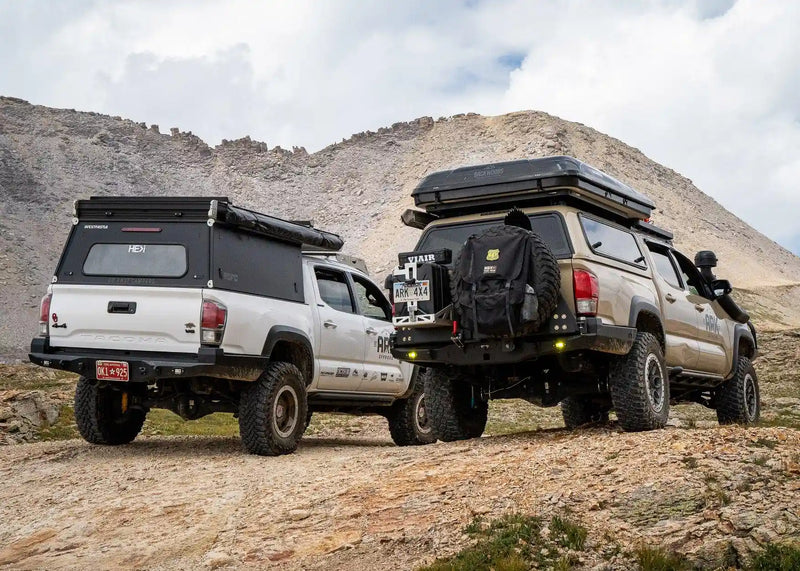 Load image into Gallery viewer, Hi-Lite Overland Toyota Tacoma Rear Bumper 3rd Gen (2016-2023)

