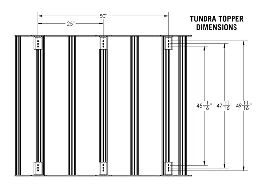 Toyota Tundra Bed Rack - DRIFTR Topper (Add-on)