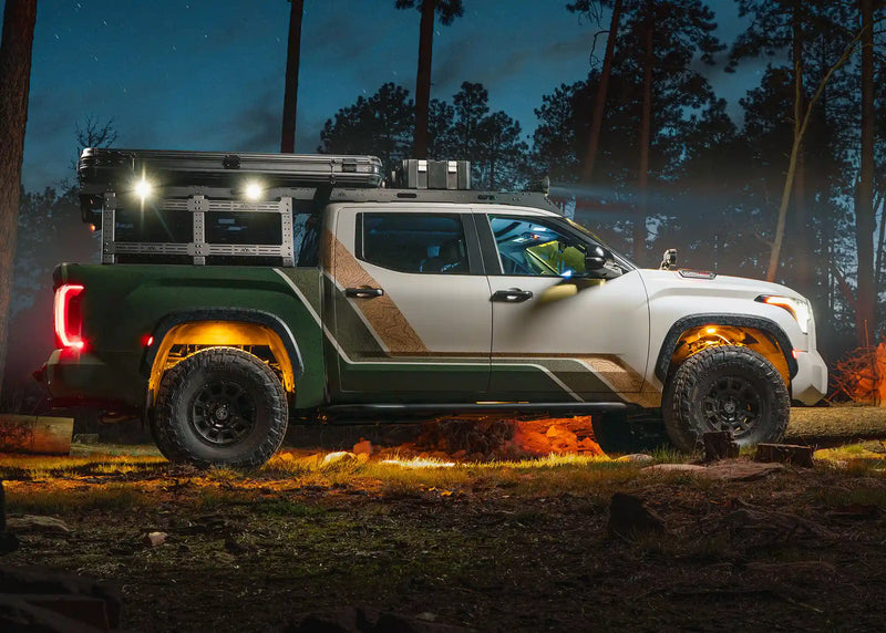 Load image into Gallery viewer, Toyota Tundra Bed Rack - DRIFTR Topper (Add-on)
