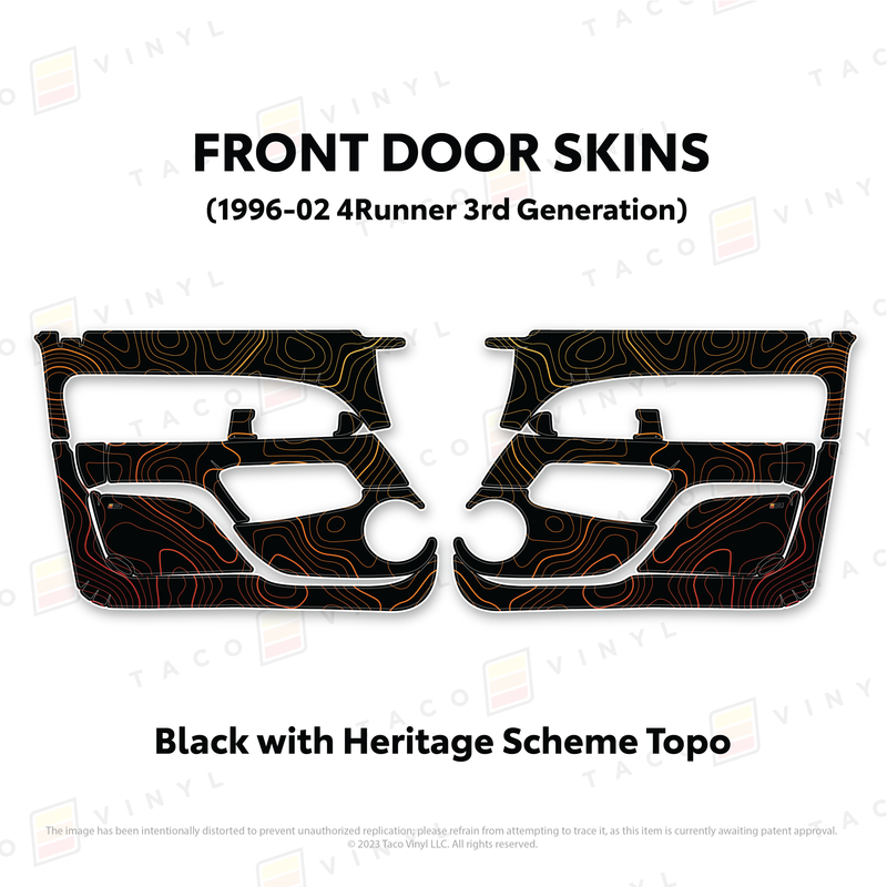 Load image into Gallery viewer, 1996-2002 4Runner Door Skins
