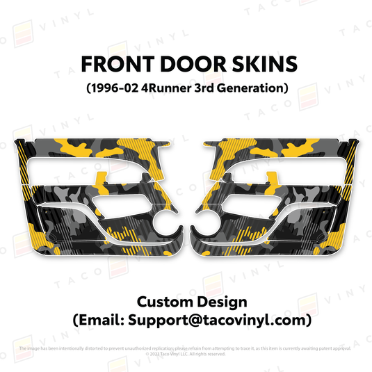 1996-2002 4Runner Door Skins