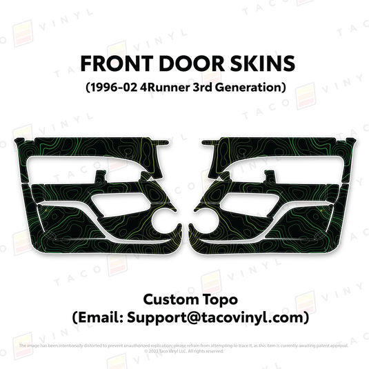 1996-2002 4Runner Door Skins