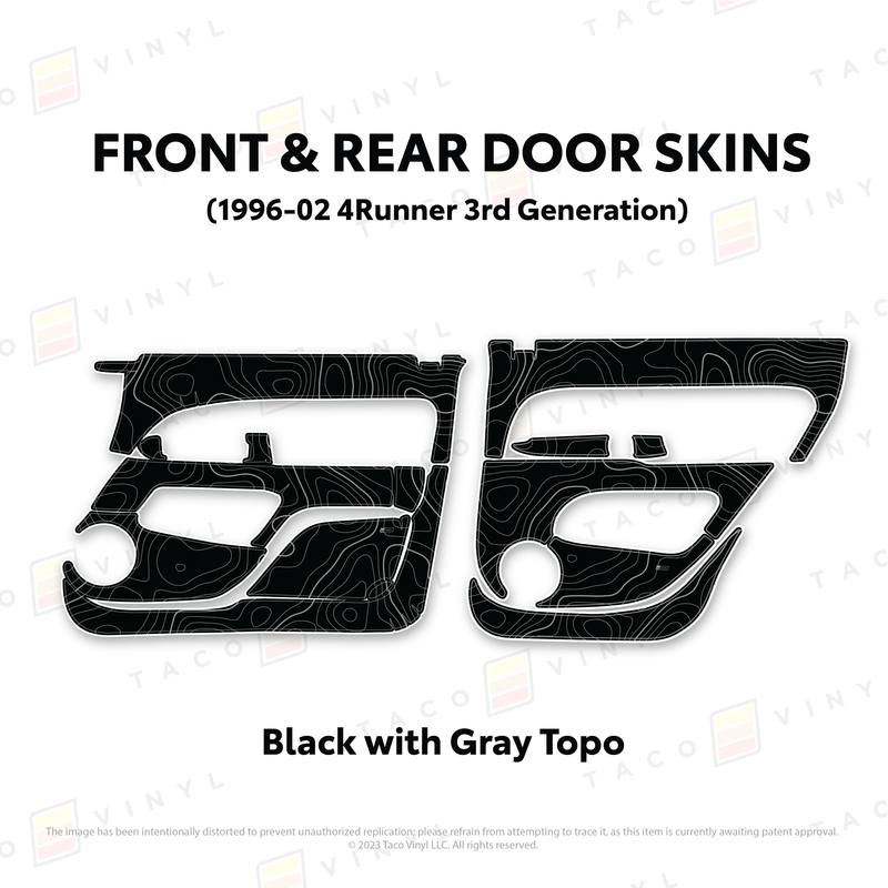 Load image into Gallery viewer, 1996-2002 4Runner Door Skins
