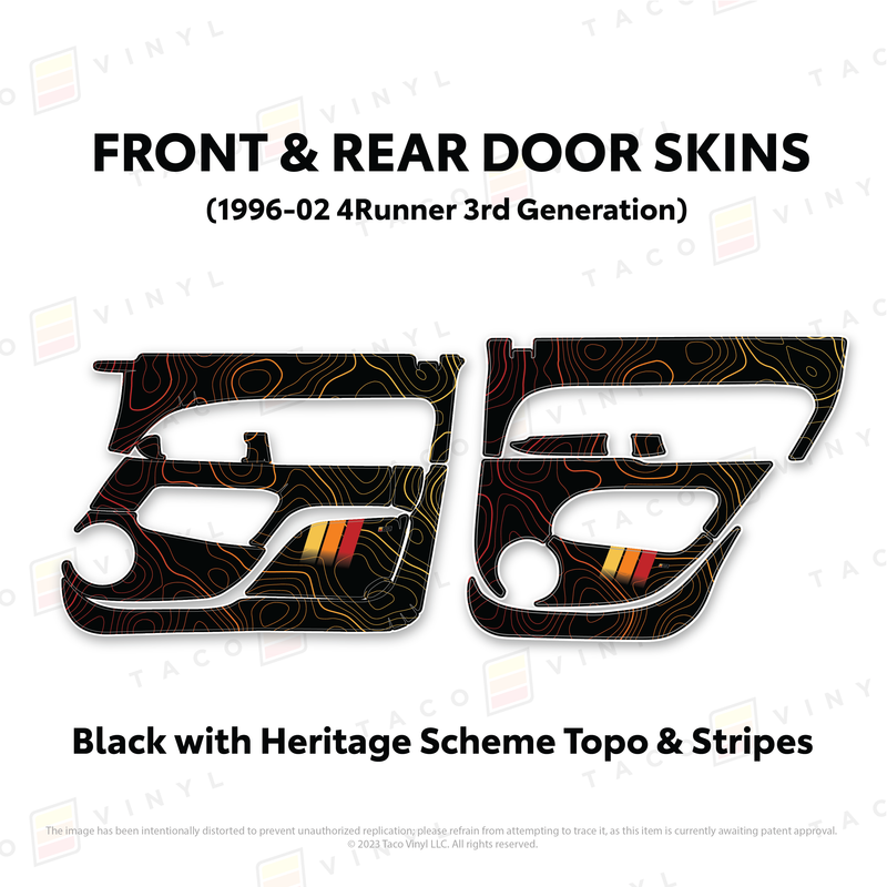 Load image into Gallery viewer, 1996-2002 4Runner Door Skins
