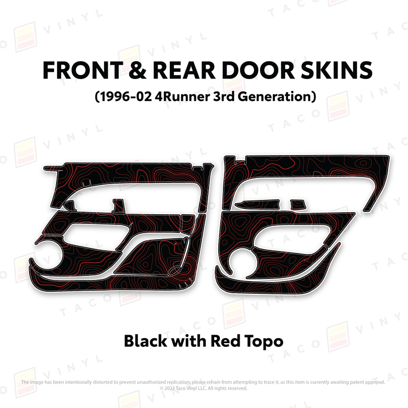 Load image into Gallery viewer, 1996-2002 4Runner Door Skins
