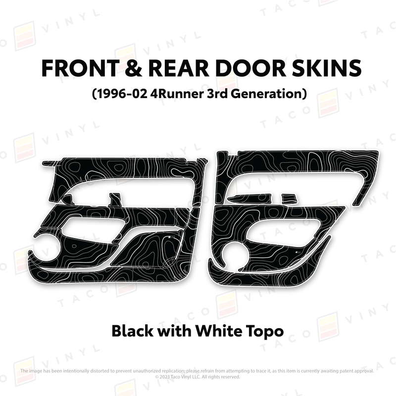 Load image into Gallery viewer, 1996-2002 4Runner Door Skins
