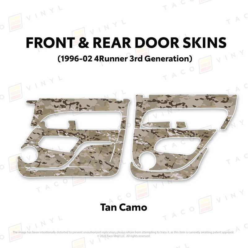 Load image into Gallery viewer, 1996-2002 4Runner Door Skins
