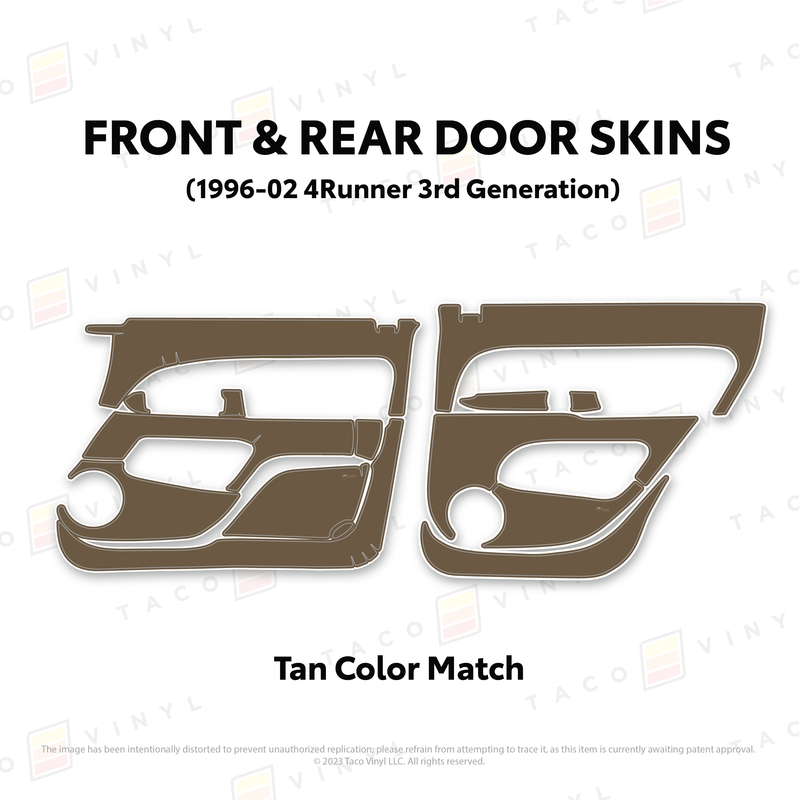 Load image into Gallery viewer, 1996-2002 4Runner Door Skins
