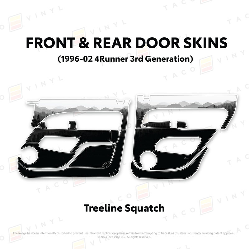 Load image into Gallery viewer, 1996-2002 4Runner Door Skins
