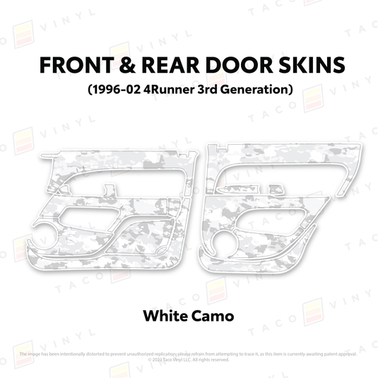 1996-2002 4Runner Door Skins