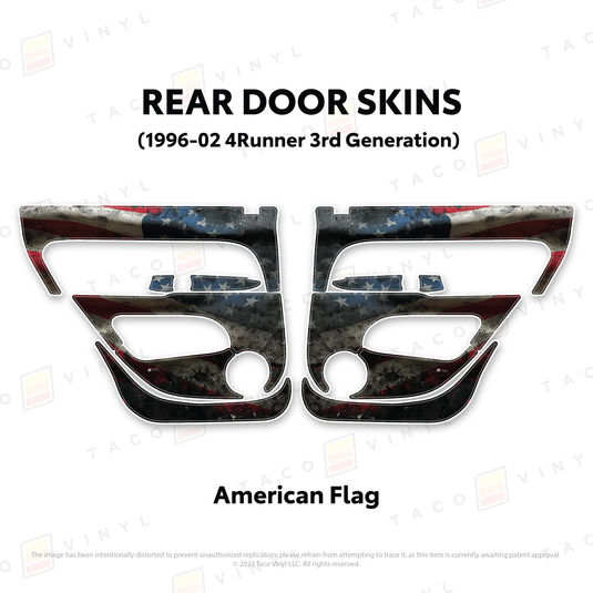 1996-2002 4Runner Door Skins