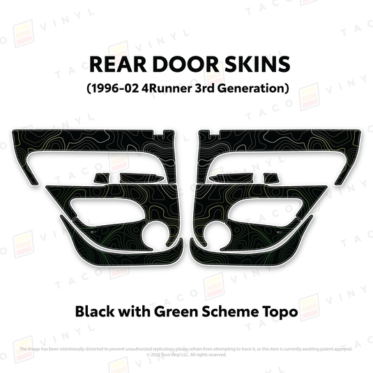 1996-2002 4Runner Door Skins