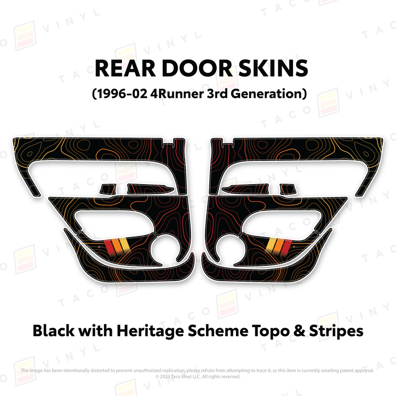 Load image into Gallery viewer, 1996-2002 4Runner Door Skins

