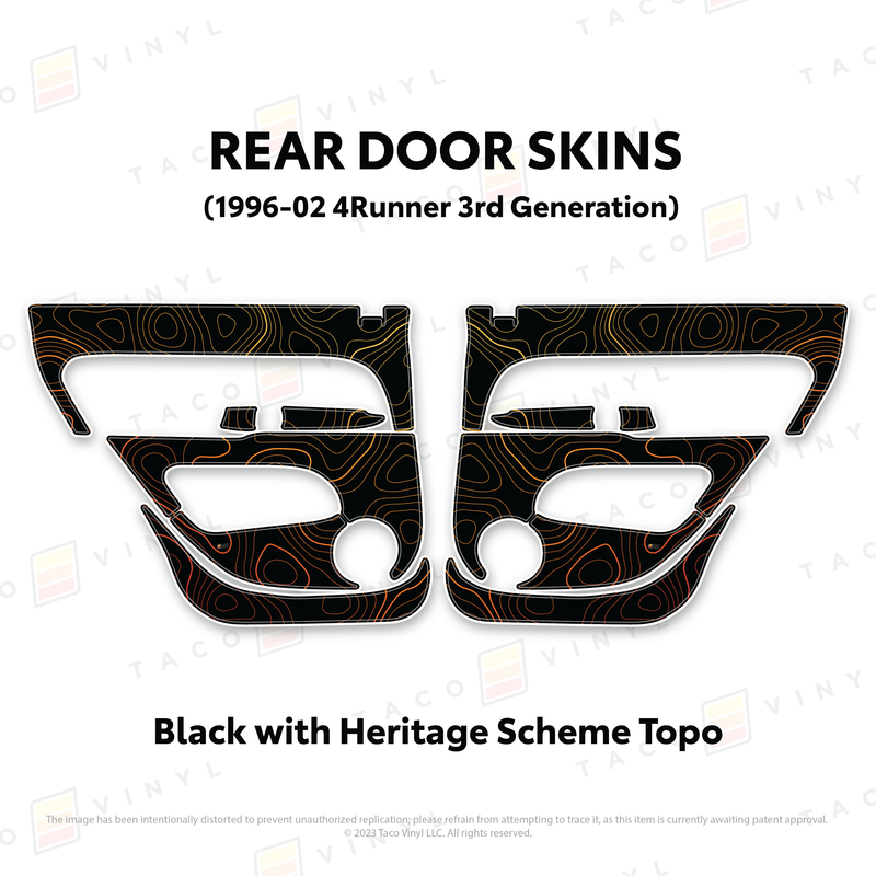 Load image into Gallery viewer, 1996-2002 4Runner Door Skins
