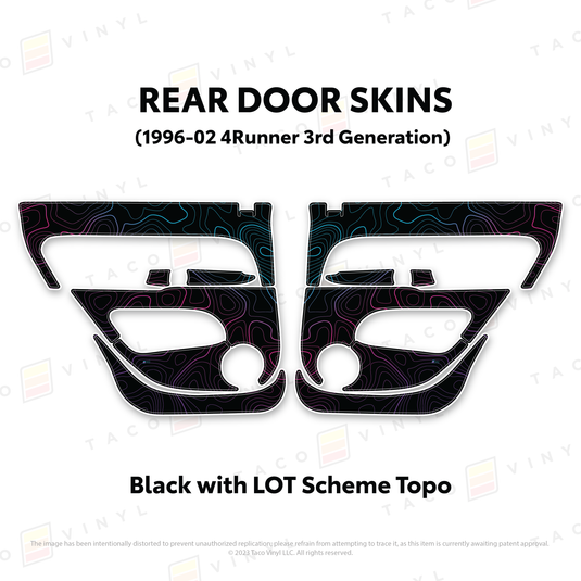 1996-2002 4Runner Door Skins