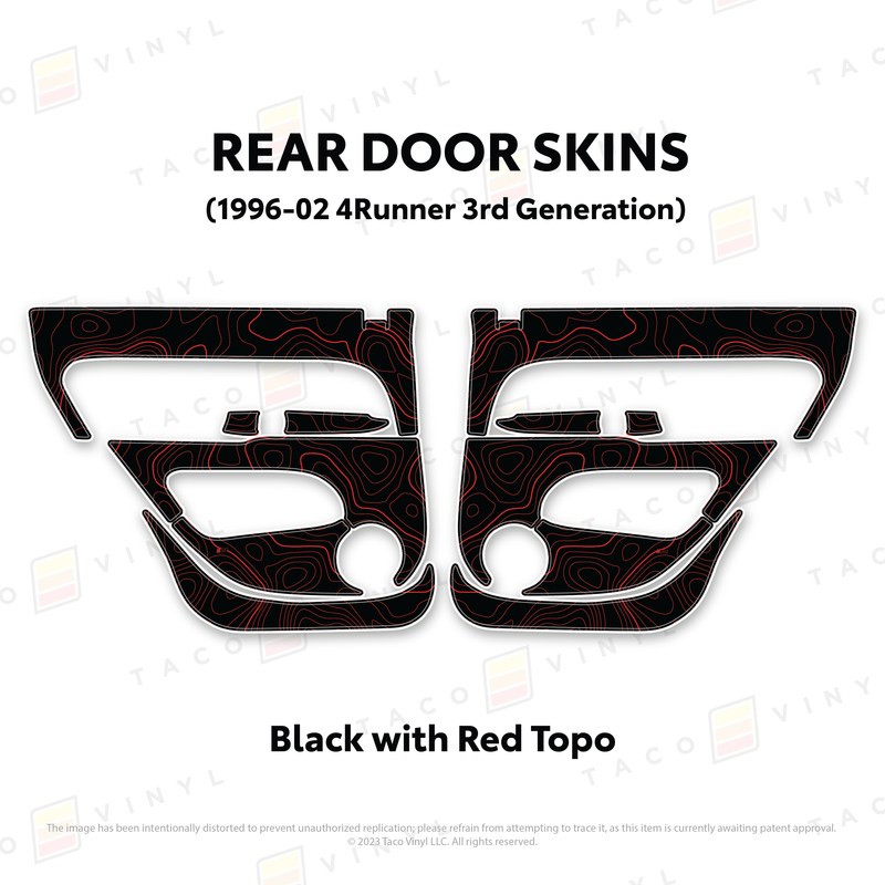 Load image into Gallery viewer, 1996-2002 4Runner Door Skins

