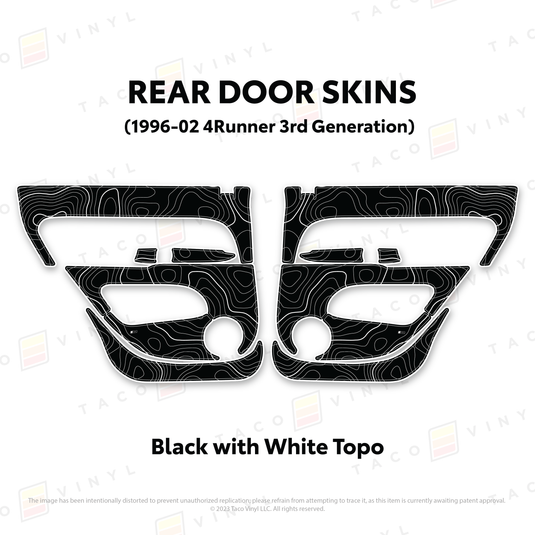 1996-2002 4Runner Door Skins